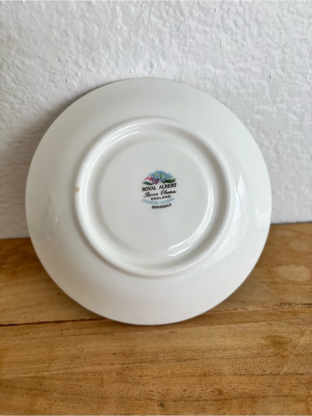 Royal Albert Saucer Dovedale Country Scenes VTG Bone China Replacement England